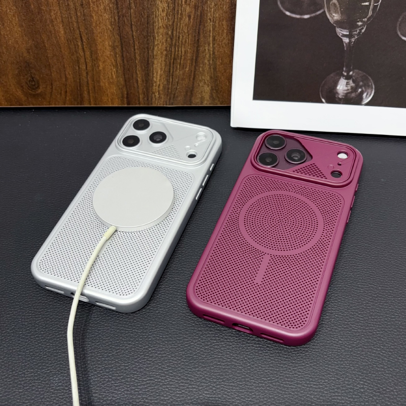 Matte Hard Pc Back Case - Funda Magnética para iPhone 18 17