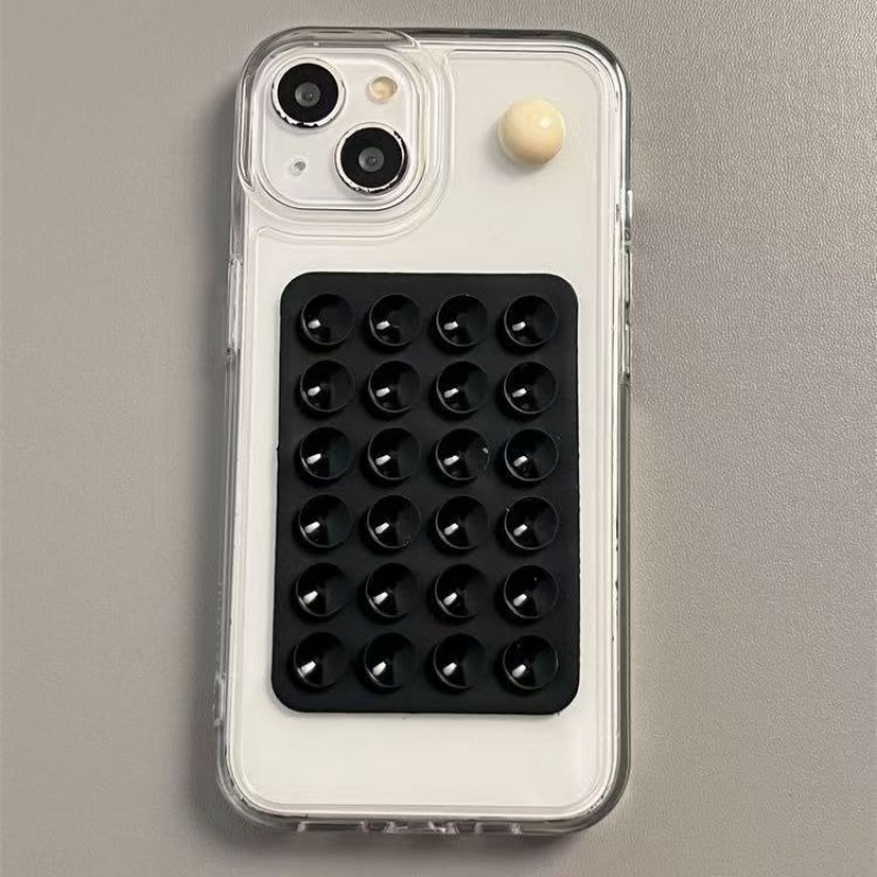 Phone Cases - Soporte de silicona con ventosa para