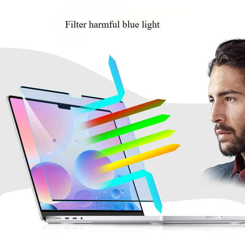 Matte Anti Glare Screen Protector - Protector de Pantalla Magnético Anti-Luz Azul