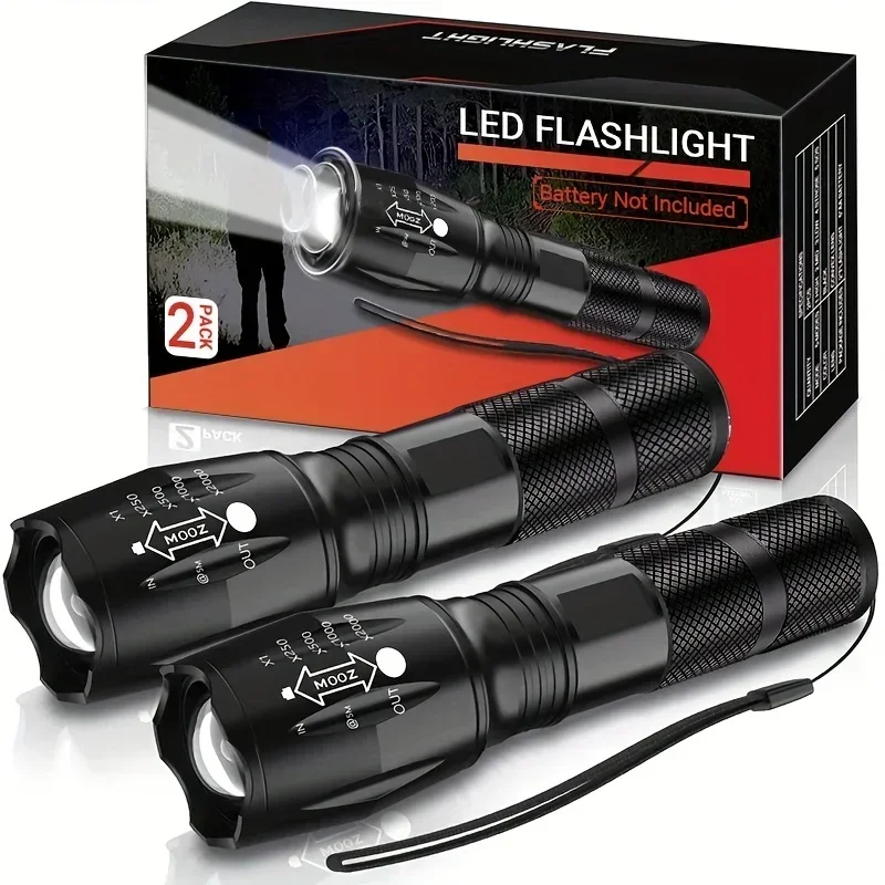 Power Banks - Linternas LED T6 de alta potencia,