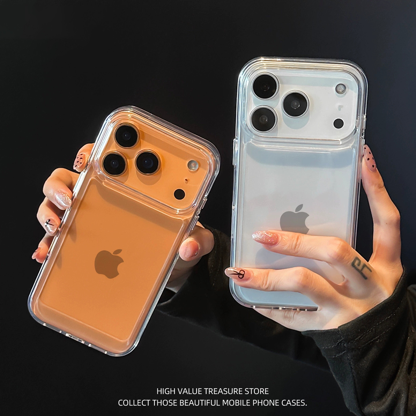 Clear Shockproof Bumper Case - Funda de teléfono para iPhone 17