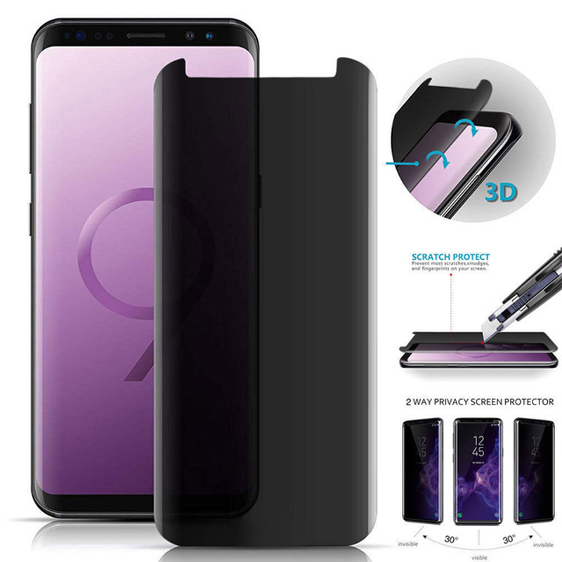 Anti Spy Privacy Glass Case - Protector de pantalla de vidrio templado