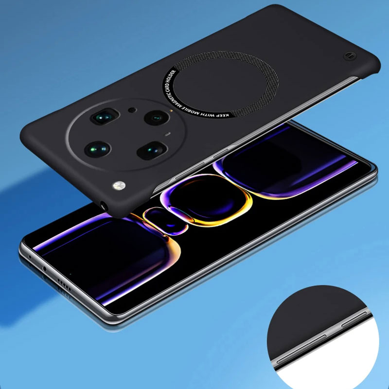 Matte Hard Pc Back Case - Funda de teléfono fina sin borde