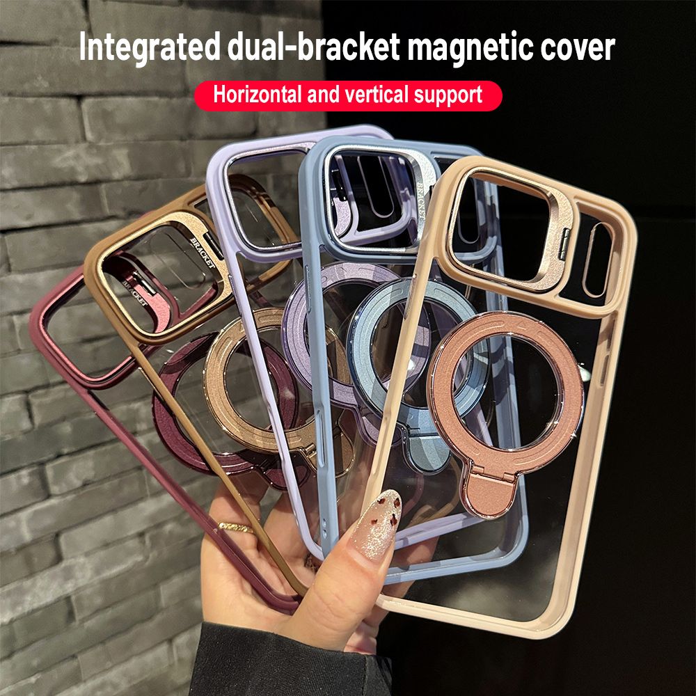 Clear Shockproof Bumper Case - Funda Magnética Magsafe para iPhone 17