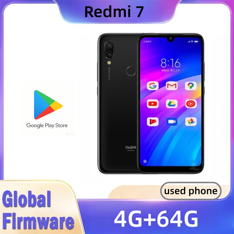 Phone Cases - Teléfono Celular Xiaomi Redmi 7 con