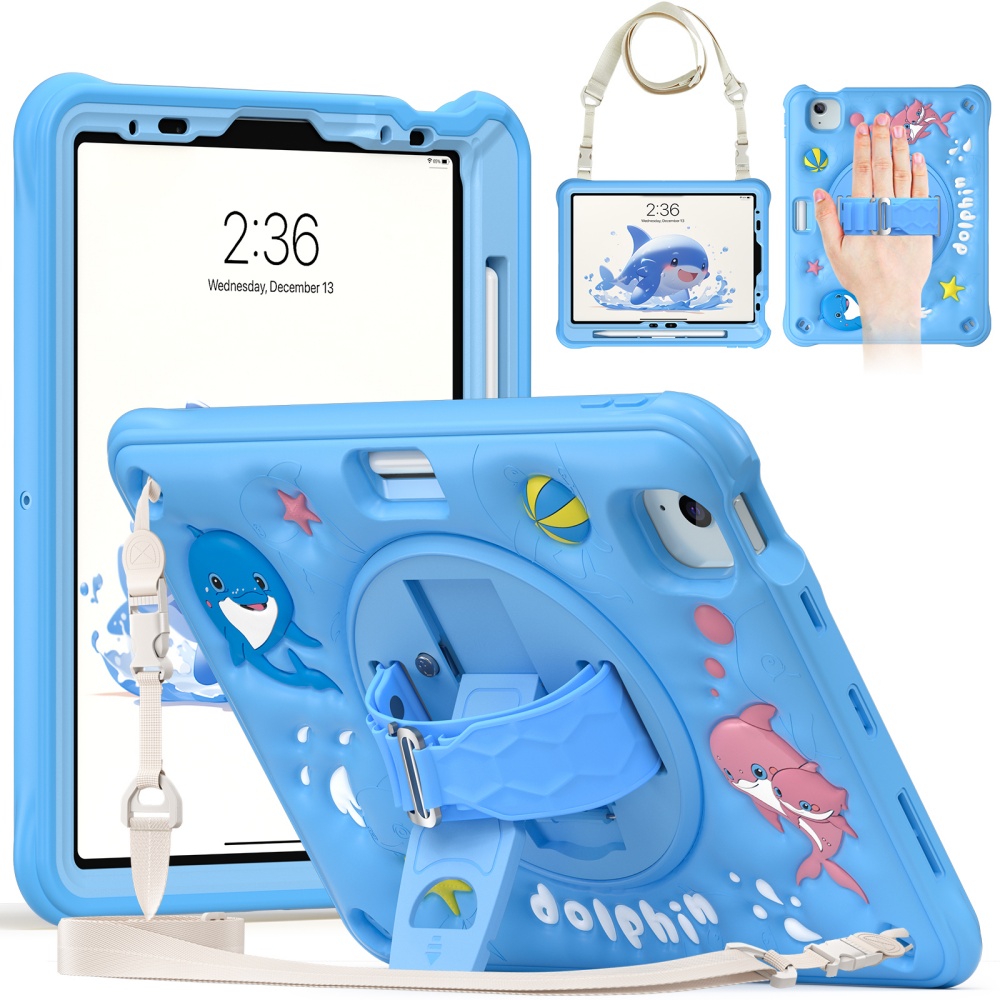Cute Cartoon Wrist Strap Silicone Case - Funda Infantil con Correa de Muñeca