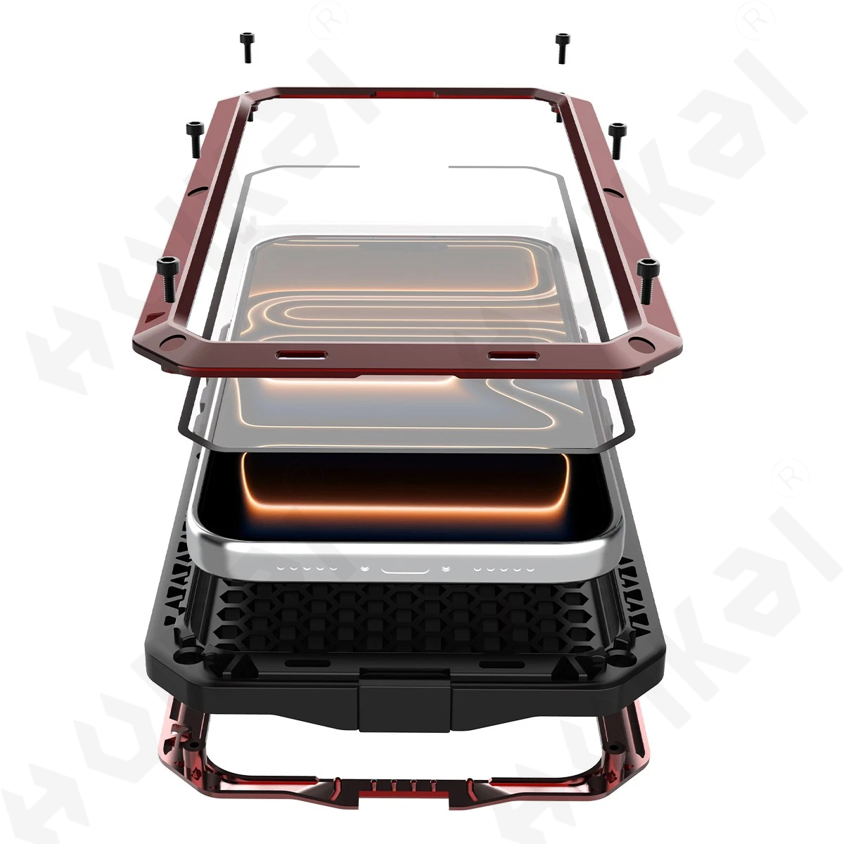 Heavy Duty 360 Full Body Protective Case - Funda para iPhone 17 16 15