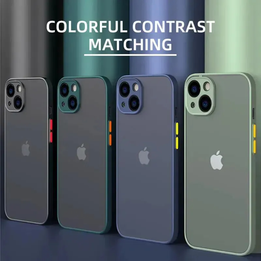 Matte Hard Pc Back Case - Funda mate de armadura a prueba