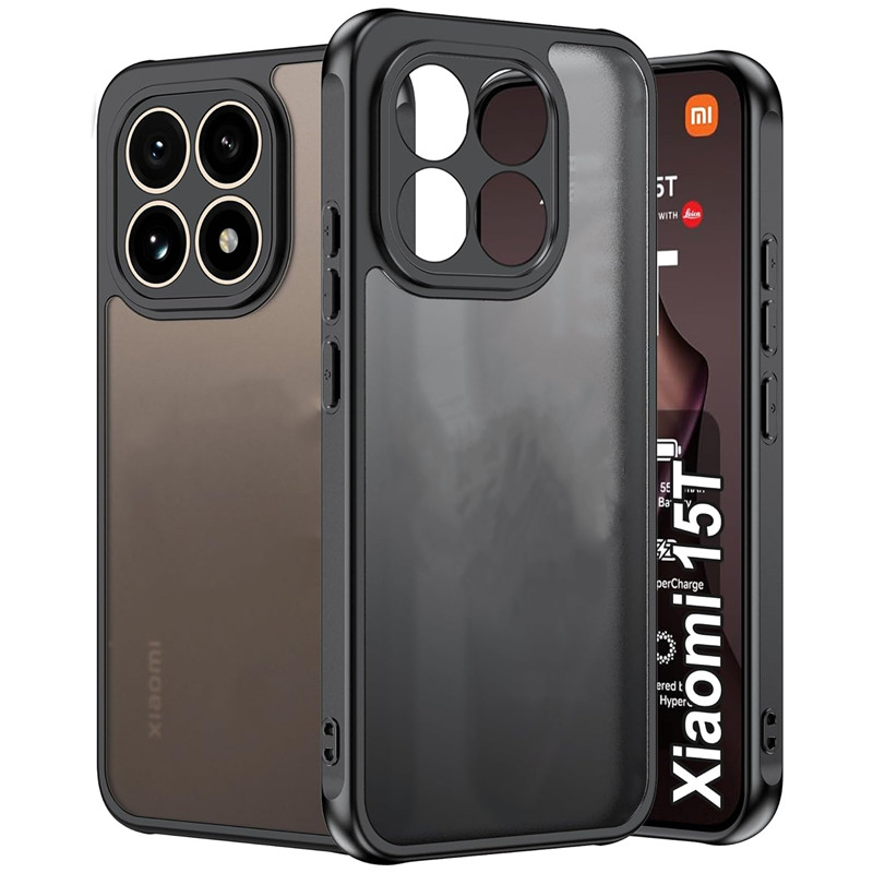 Matte Hard Pc Back Case - Funda mate esmerilada para Xiaomi 15T
