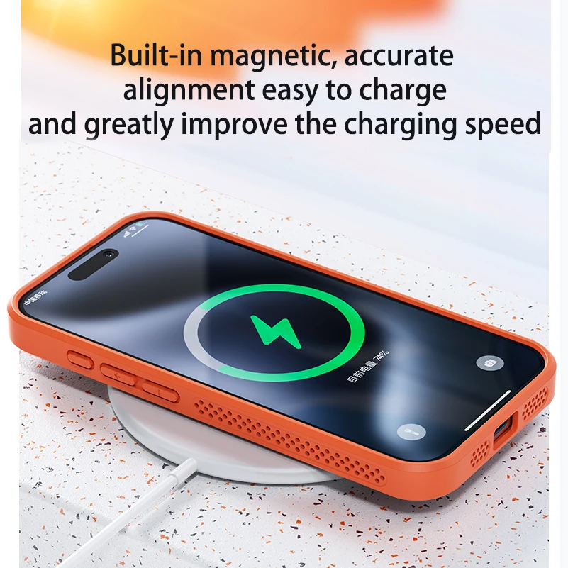 Heat Dissipation Mesh Breathable Case - Disipación de calor de refrigeración para