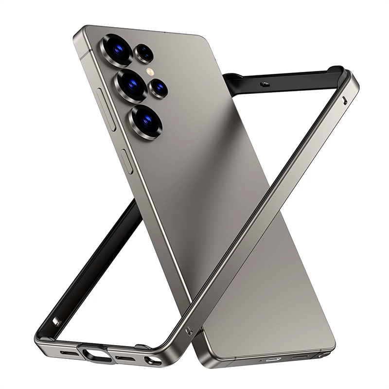 Metal Bumper Aluminum Frame Case - Funda de parachoques de Metal con