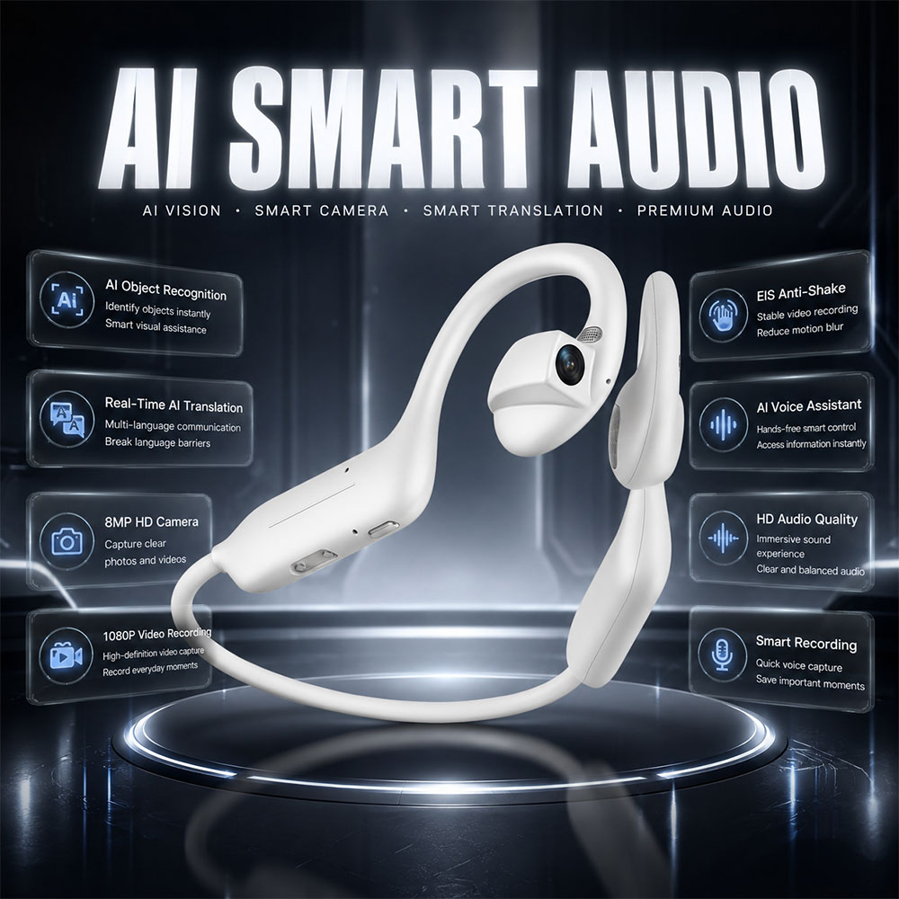 Earphones - NUEVOS Auriculares Bluetooth UHD 1080P con