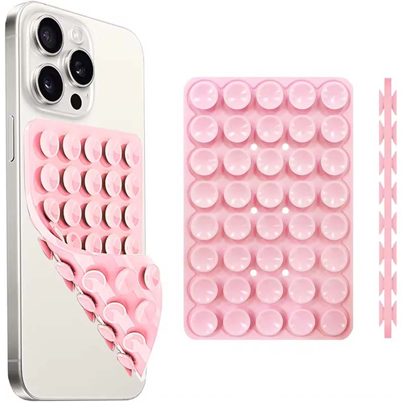 Phone Cases - Soporte de silicona con ventosa para