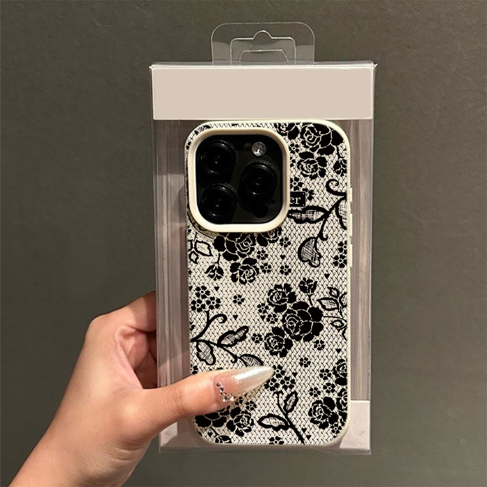 Elegante Funda de Teléfono de  - Vintage Floral Pattern Soft Case reseña y precio