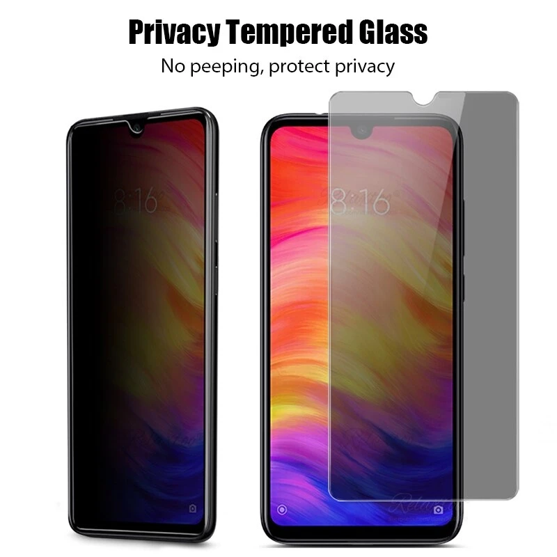 Funda de vidrio templado antie - Anti Spy Privacy Glass Case reseña y precio