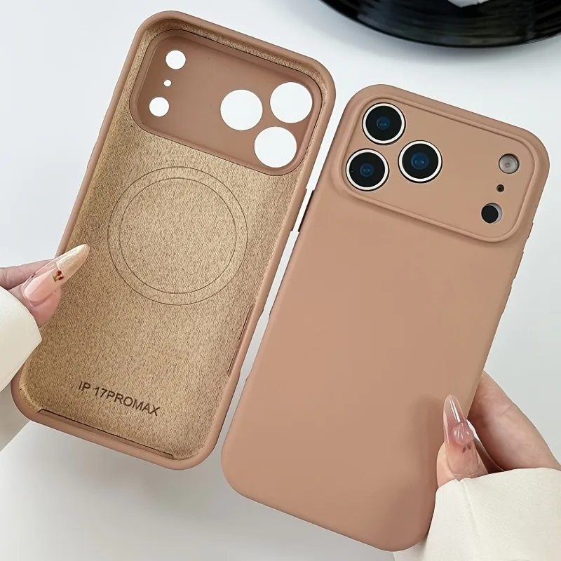 Funda de silicona líquida Orig - Liquid Silicone Magnetic Phone Case reseña y precio