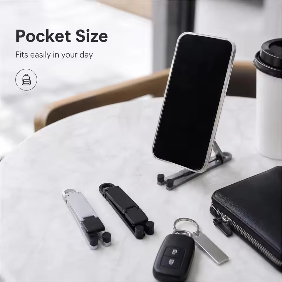 Soporte plegable para teléfono - Phone Stands reseña y precio