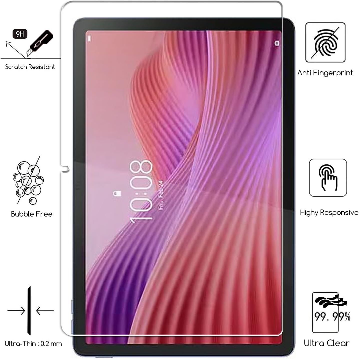 1 protector de pantalla de vid - Matte Anti Glare Screen Protector reseña y precio