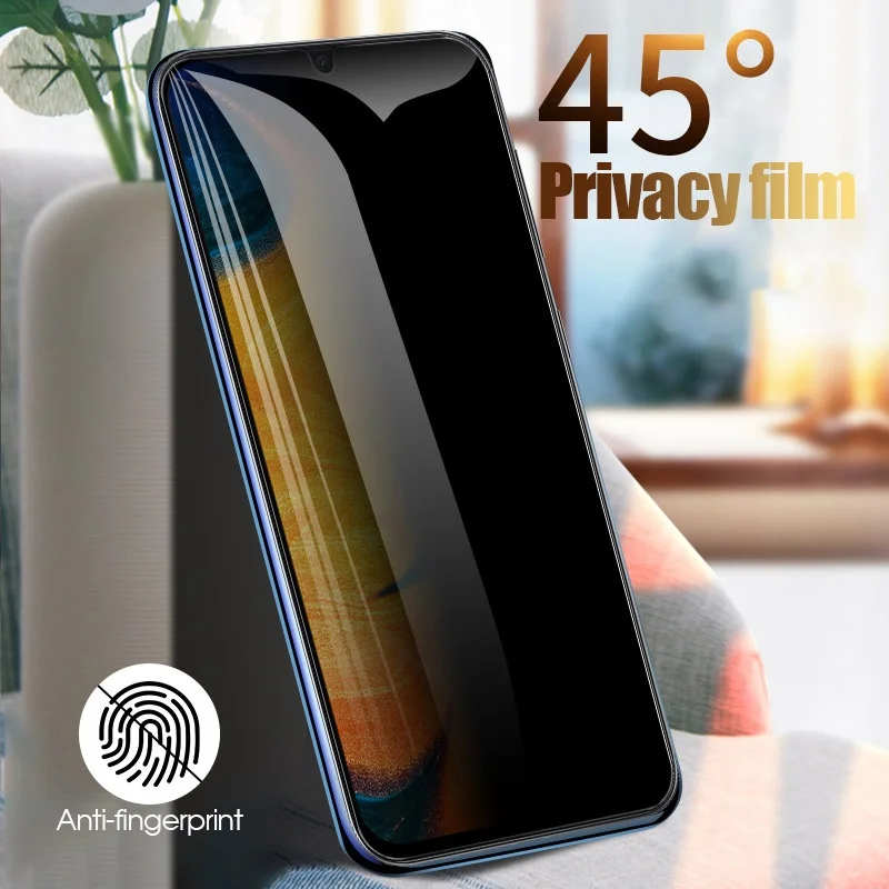 Funda antiespía para samsung a - Anti Spy Privacy Glass Case reseña y precio
