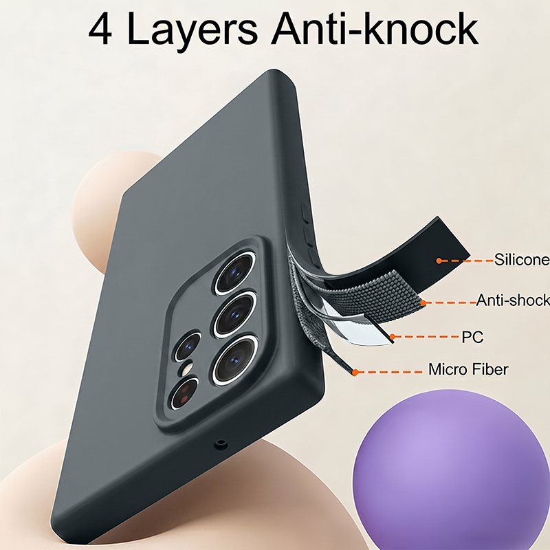 Funda de silicona líquida suav - Liquid Silicone Magnetic Phone Case reseña y precio