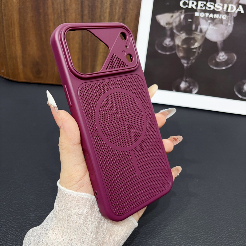 Funda Magnética para iPhone 18 - Matte Hard Pc Back Case reseña y precio