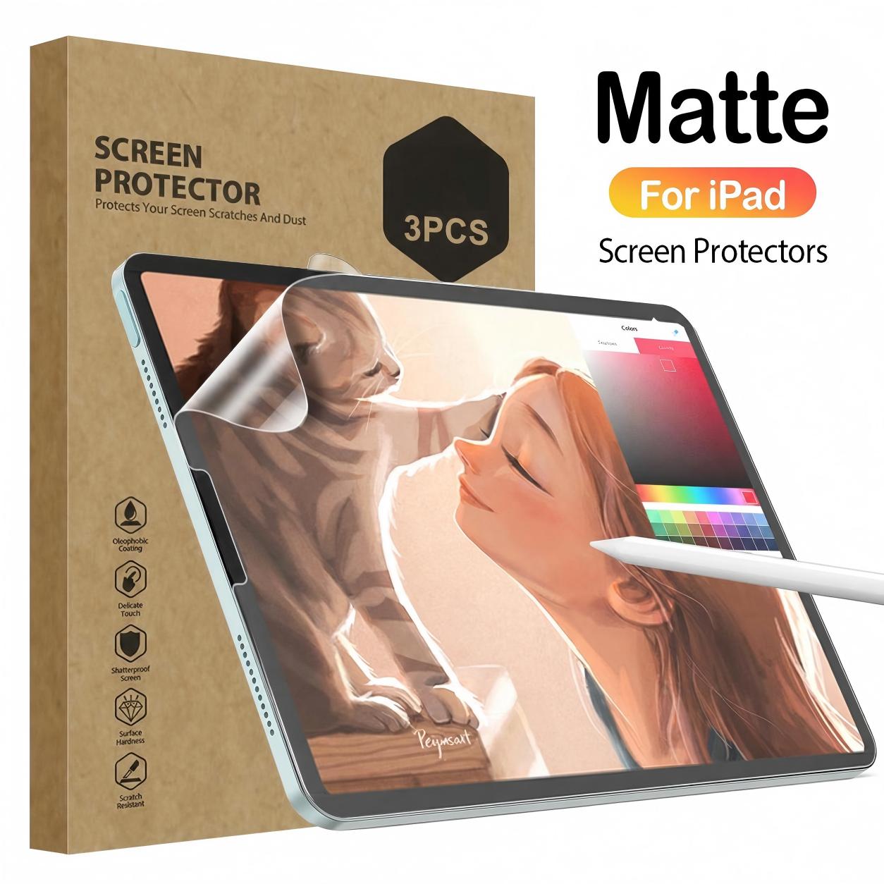 Protector de pantalla mate sim - Matte Anti Glare Screen Protector reseña y precio