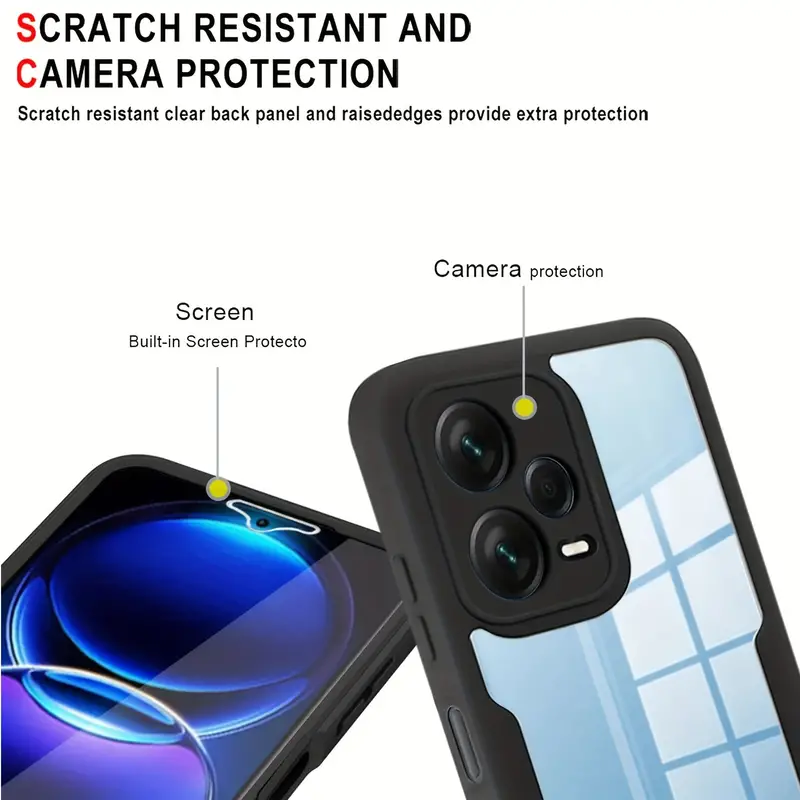 Funda transparente de cuerpo c - Heavy Duty 360 Full Body Protective Case reseña y precio