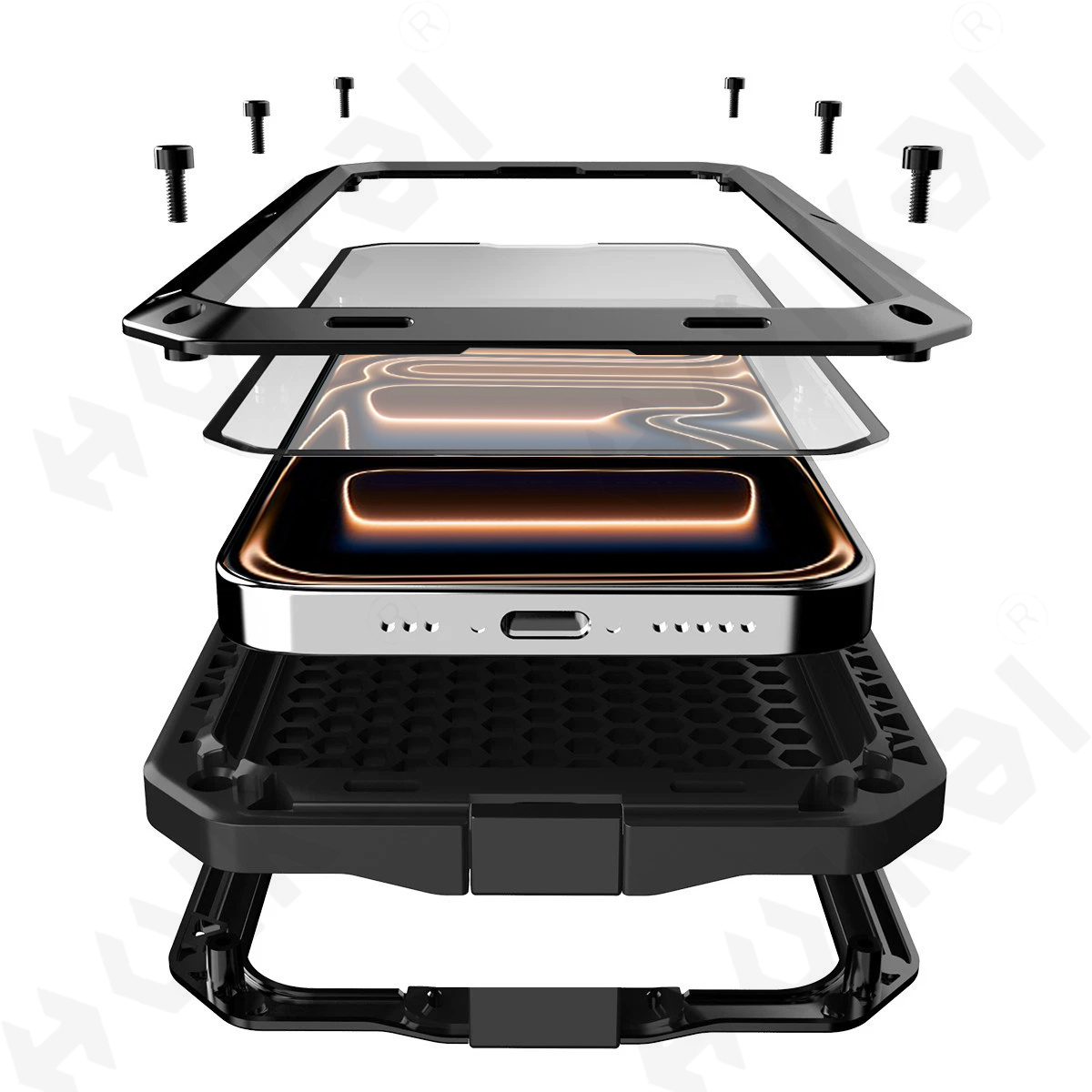 Funda para iPhone 17 16 15 14  - Heavy Duty 360 Full Body Protective Case reseña y precio