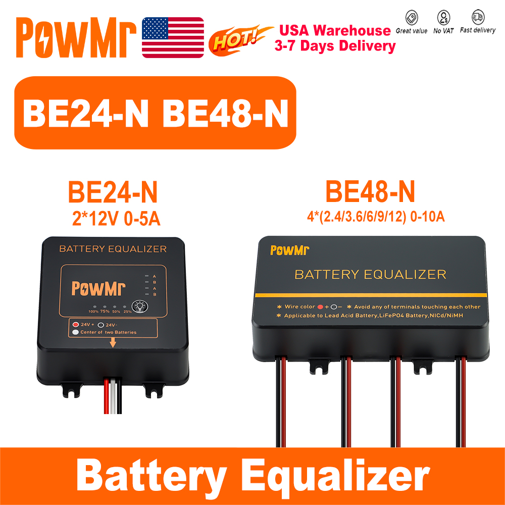 Ecualizador de Baterías PowMr  - Power Banks reseña y precio