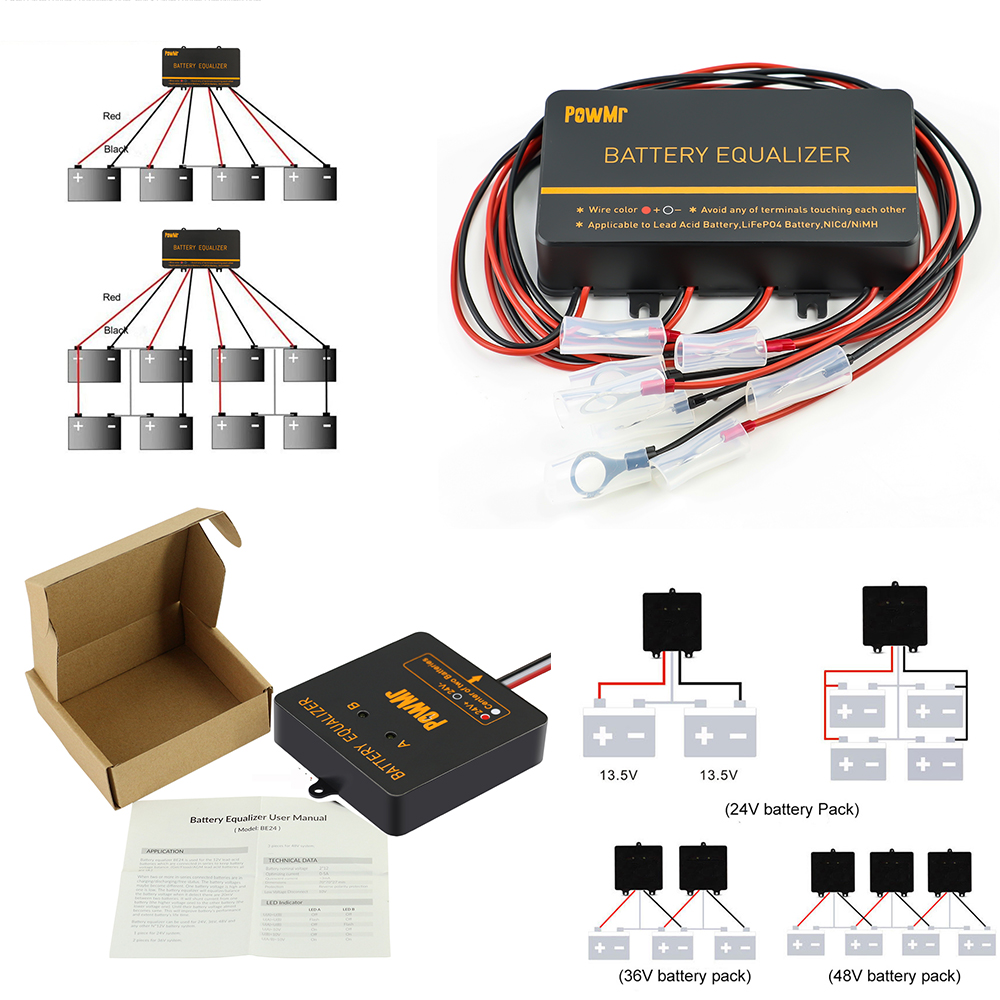 Ecualizador de Baterías PowMr  - Power Banks reseña y precio