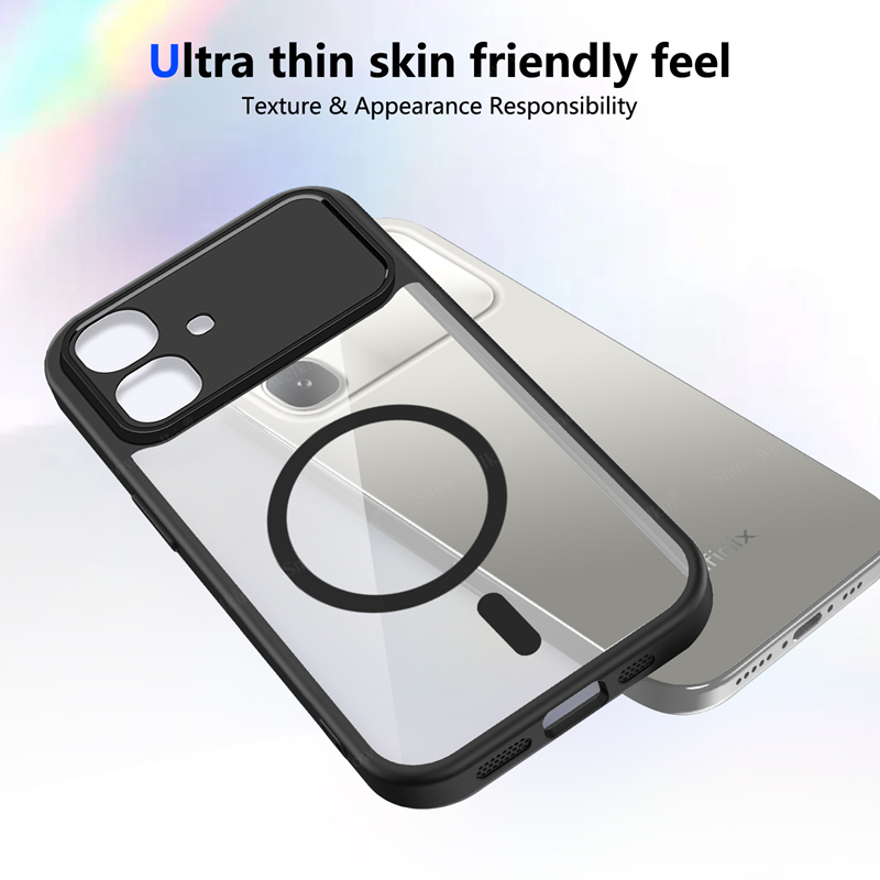 Funda Magnética Transparente d - Clear Shockproof Bumper Case reseña y precio