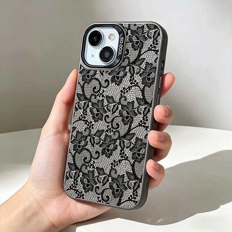 Funda de Teléfono Vintage con  - Vintage Floral Pattern Soft Case reseña y precio