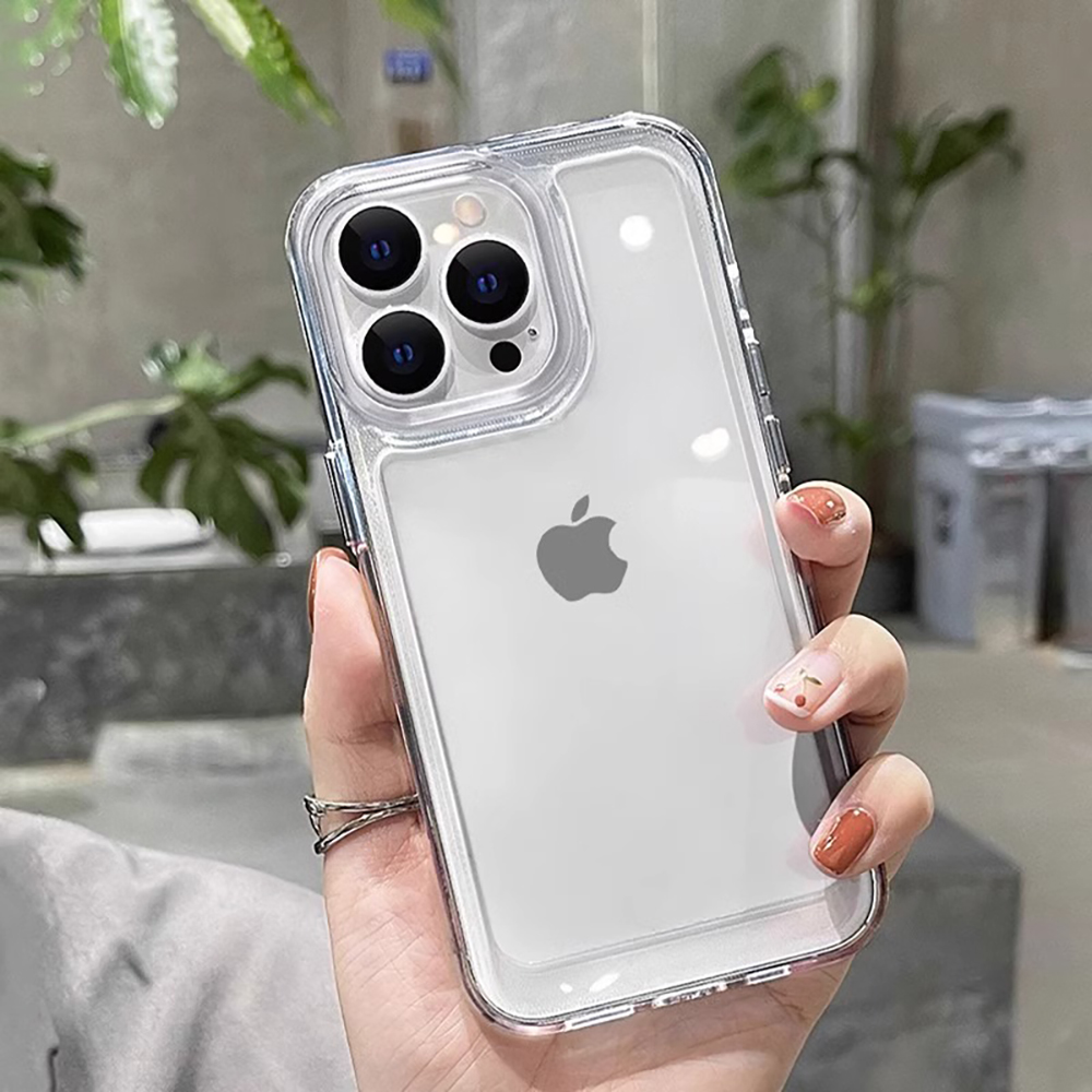 Funda de teléfono para iPhone  - Clear Shockproof Bumper Case reseña y precio