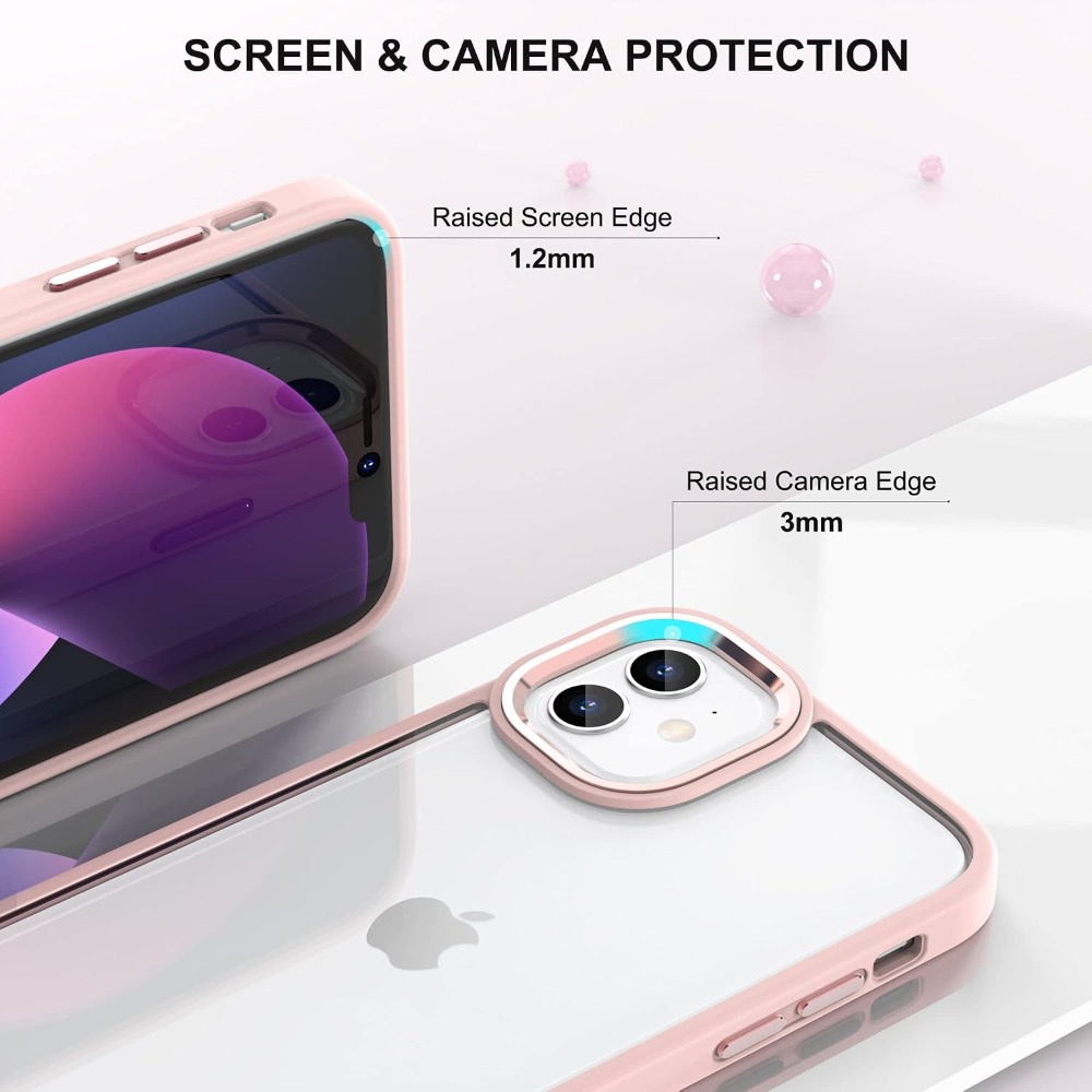 Funda transparente a prueba de - Clear Shockproof Bumper Case reseña y precio