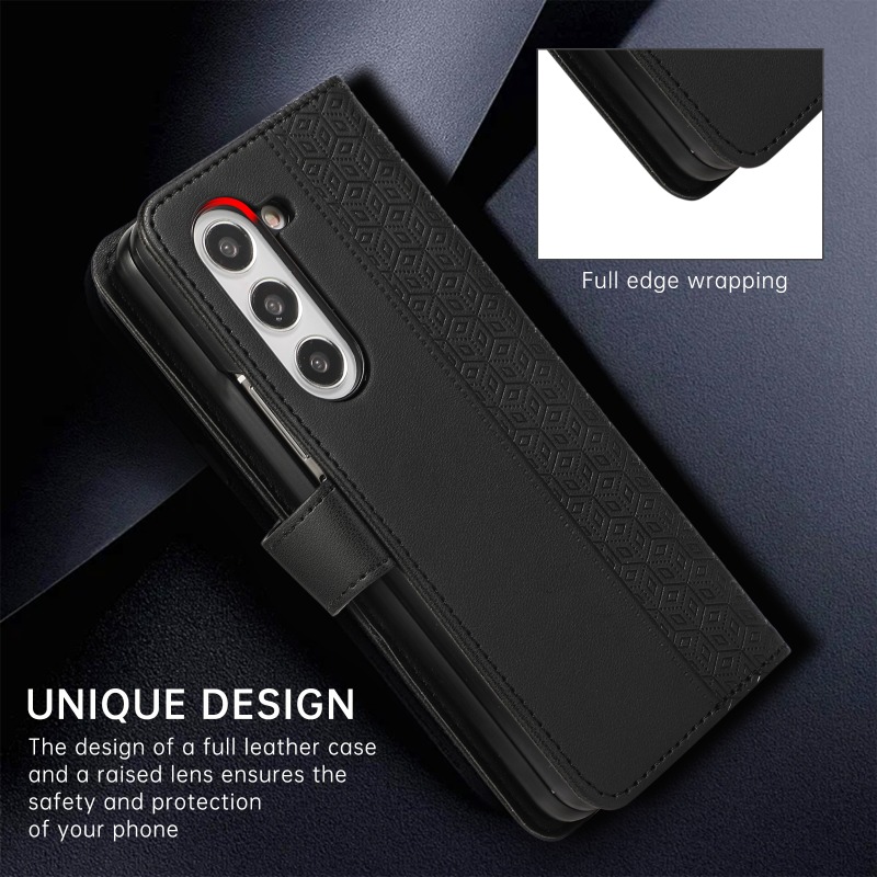 Funda de Cuero Tipo Cartera pa - Leather Wallet Card Holder Phone Cover reseña y precio