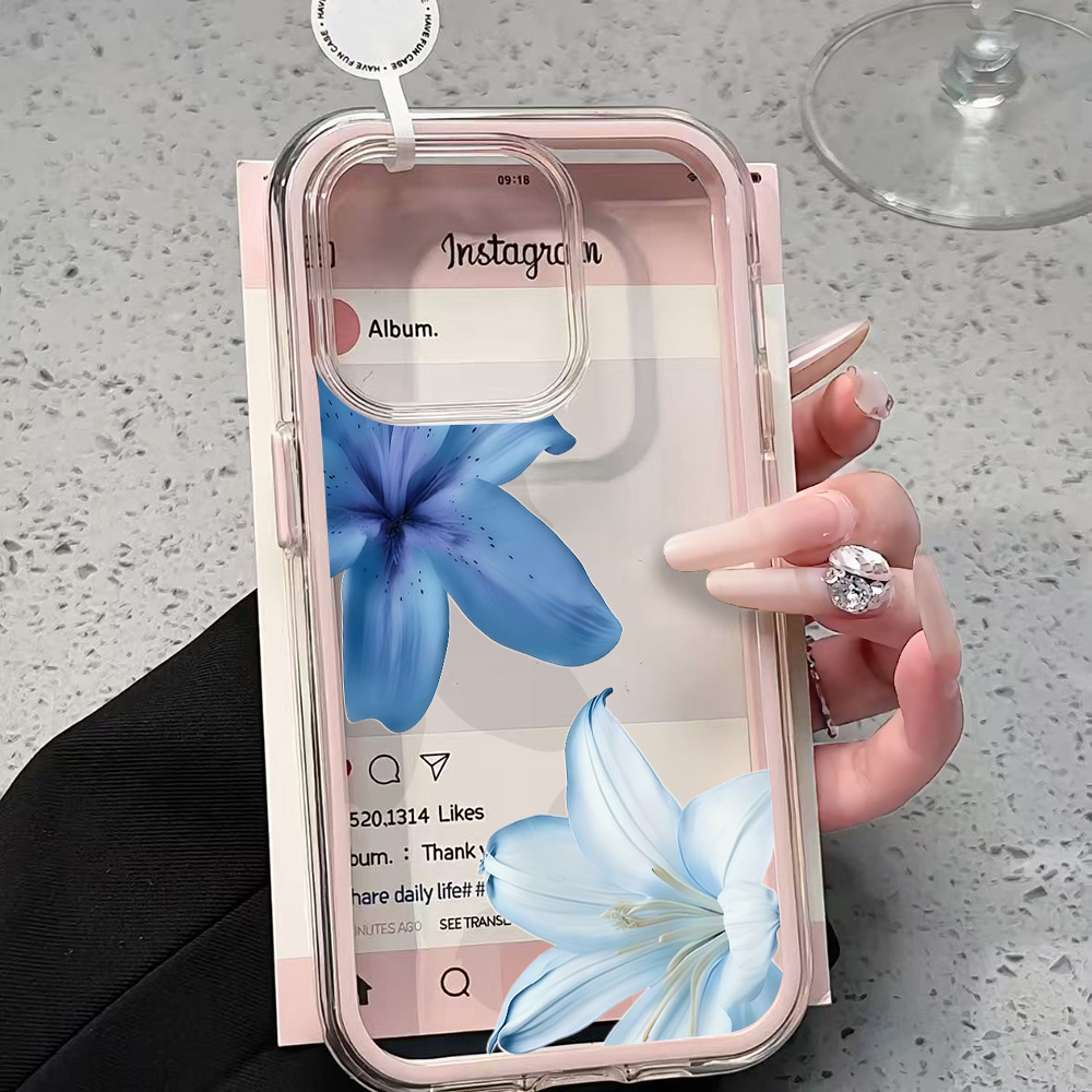 Funda Transparente con Diseño  - Clear Shockproof Bumper Case reseña y precio