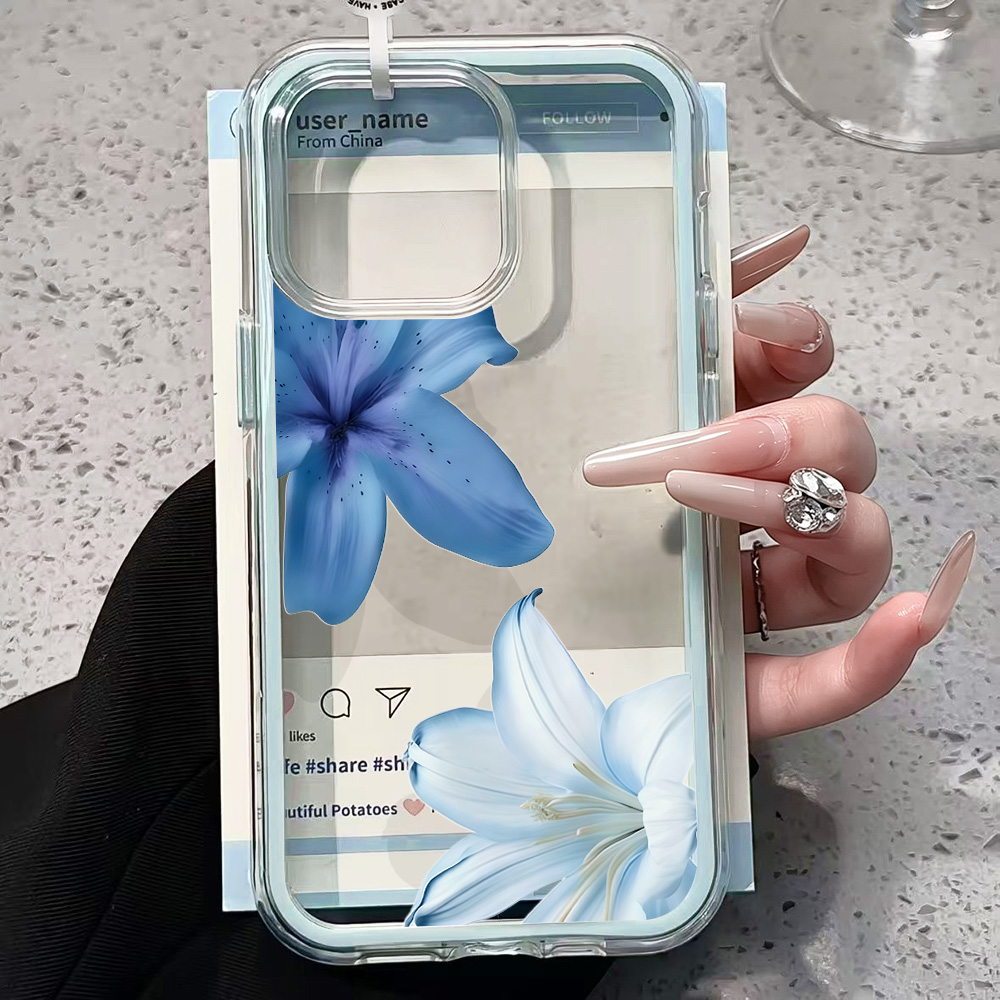 Funda Transparente con Diseño  - Clear Shockproof Bumper Case reseña y precio