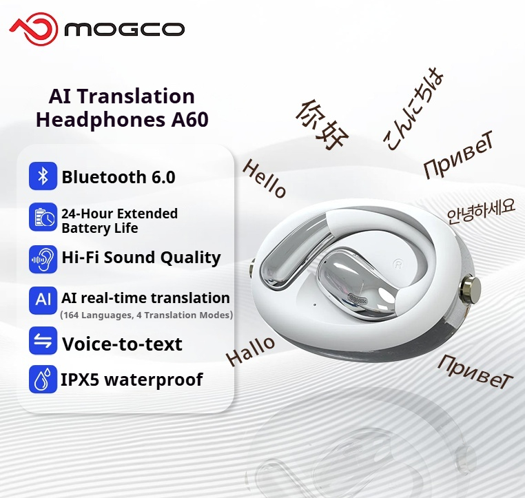 Audífonos Traductores con IA A - Earphones reseña y precio