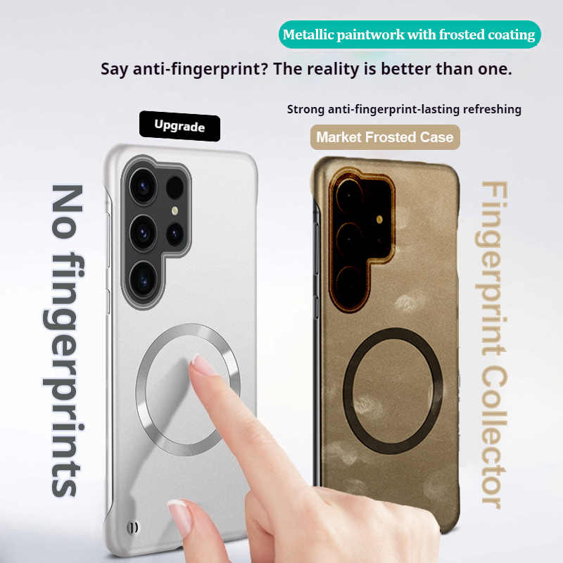 Funda de teléfono magnética ul - Ultra Thin Frameless Phone Cover reseña y precio