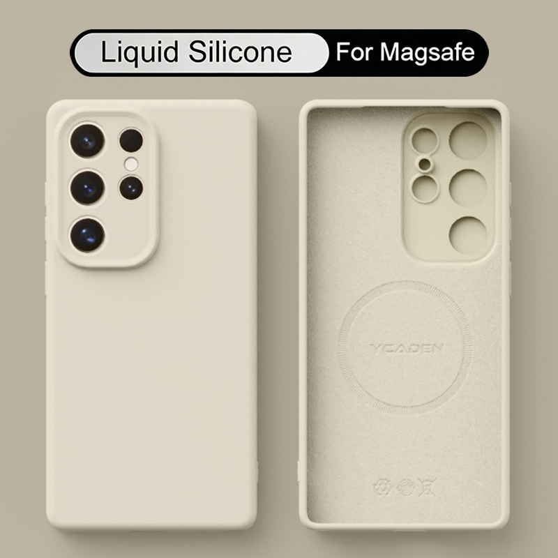 Funda magnética de silicona lí - Liquid Silicone Magnetic Phone Case reseña y precio