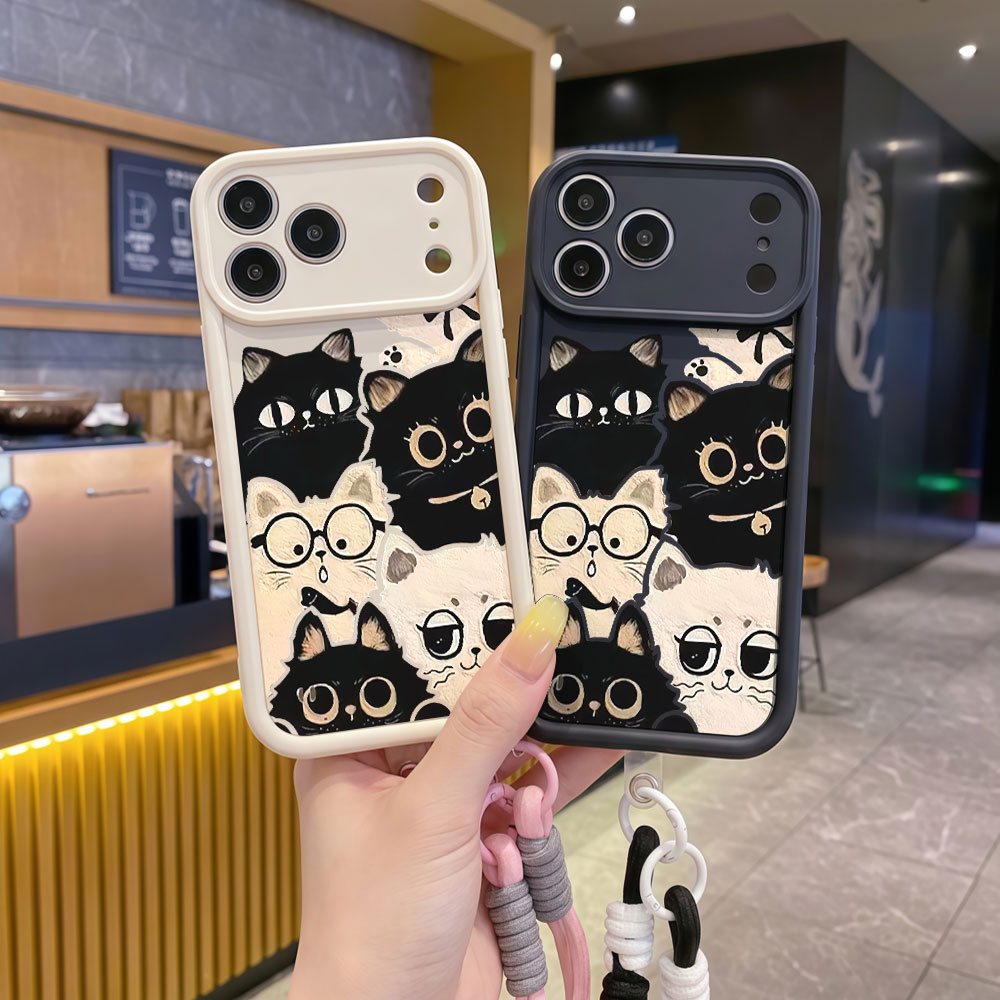 Funda Antigolpes con Correa de - Cute Cartoon Wrist Strap Silicone Case reseña y precio