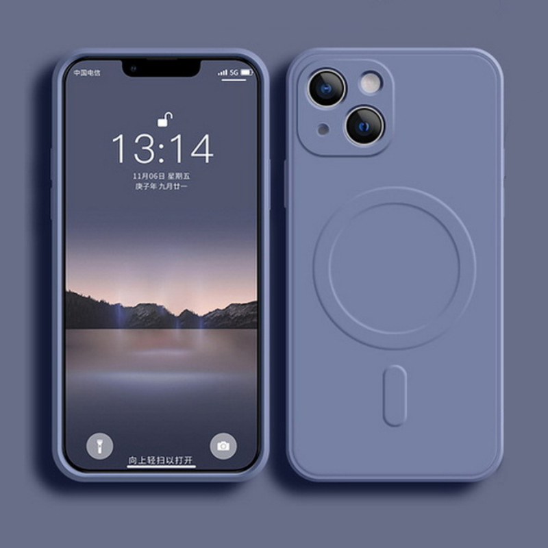 Funda de silicona líquida para - Liquid Silicone Magnetic Phone Case reseña y precio