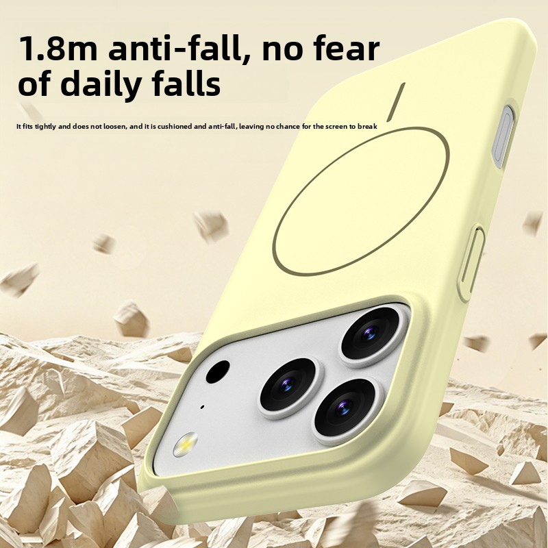 Funda de silicona líquida mate - Liquid Silicone Magnetic Phone Case reseña y precio