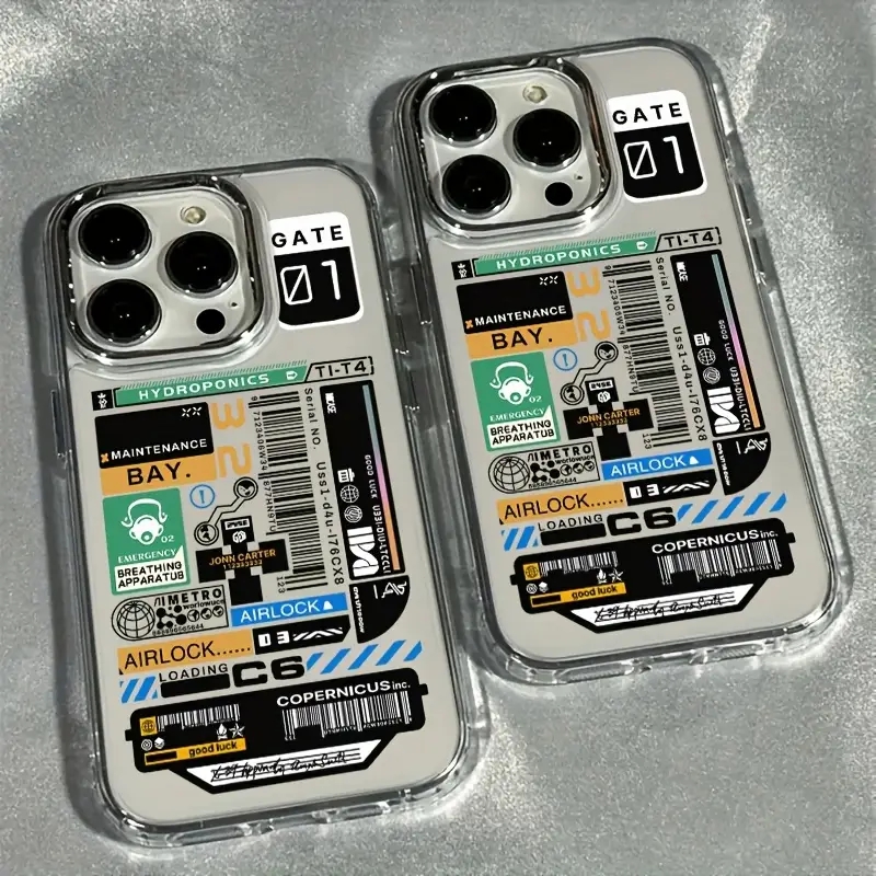 Etiquetas adhesivas para coche - Clear Shockproof Bumper Case reseña y precio