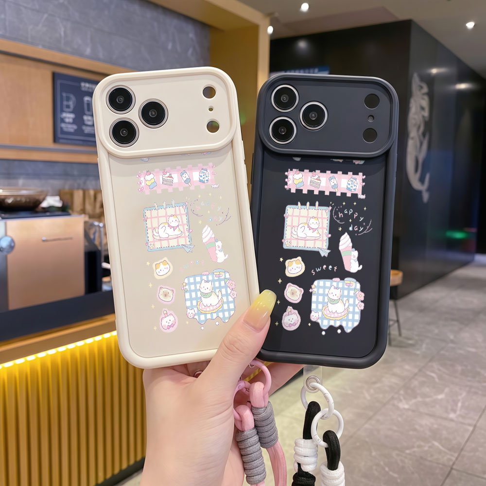 Correa de Muñeca con Diseño de - Cute Cartoon Wrist Strap Silicone Case reseña y precio