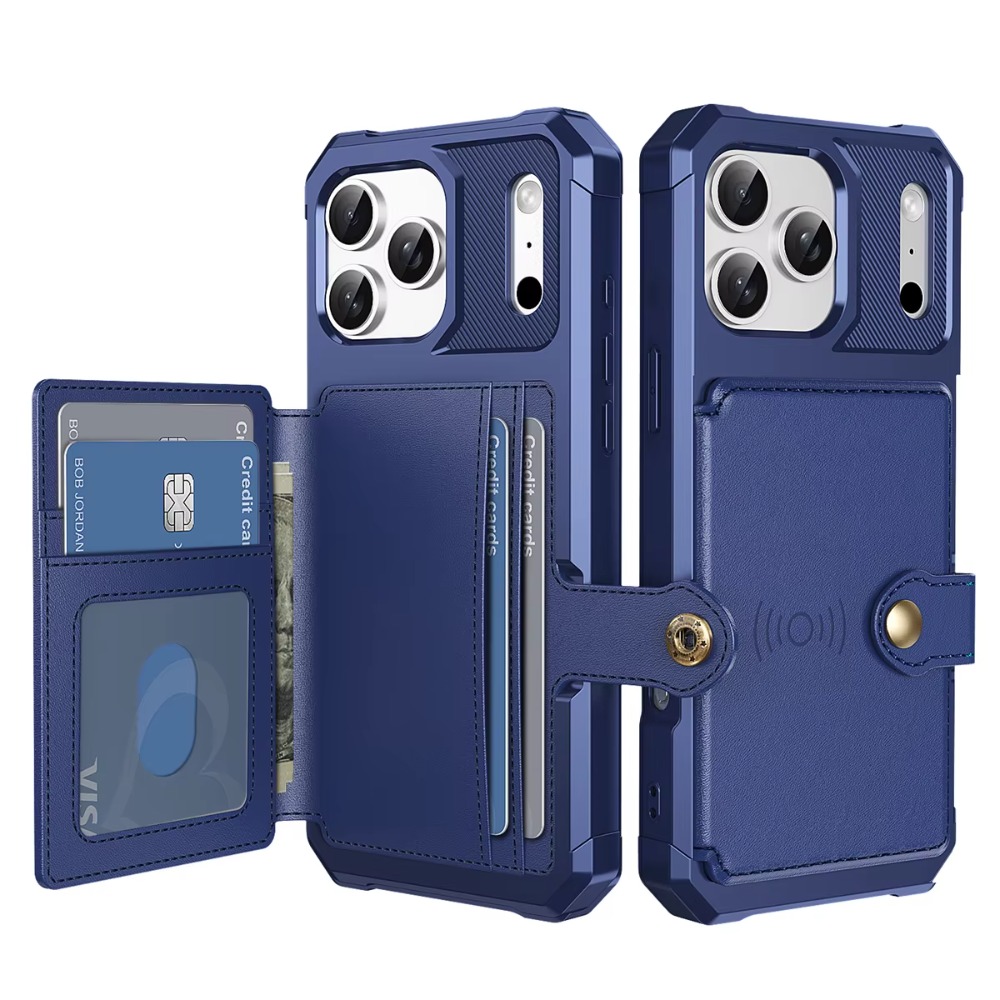 Funda Cartera con Ranuras para - Leather Wallet Card Holder Phone Cover reseña y precio