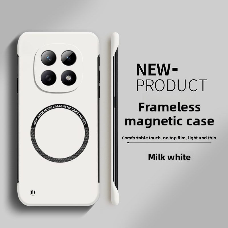 Funda de teléfono con carga ma - Ultra Thin Frameless Phone Cover reseña y precio