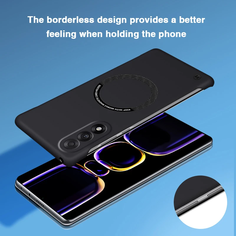 Funda rígida sin marco para te - Ultra Thin Frameless Phone Cover reseña y precio