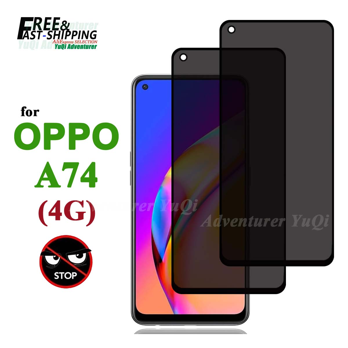 Protector de pantalla antiespí - Anti Spy Privacy Glass Case reseña y precio