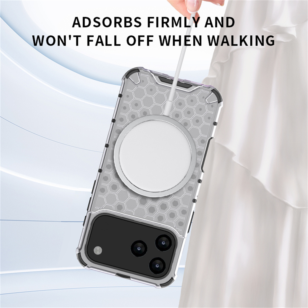 Funda magnética de lujo con ar - Clear Shockproof Bumper Case reseña y precio